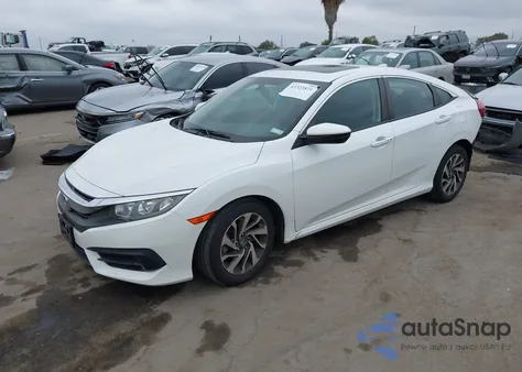 2018 Honda Civic Ex from USA, damaged, VIN 2HGFC2F70JH513863